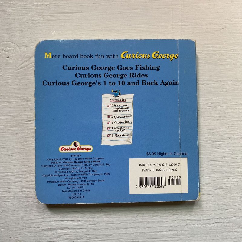 Curious George and the Rocket by Margret Rey, Hardcover | Pangobooks