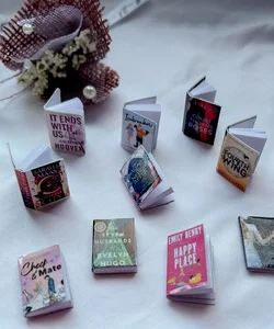 10 Miniature Books for TBR Jar