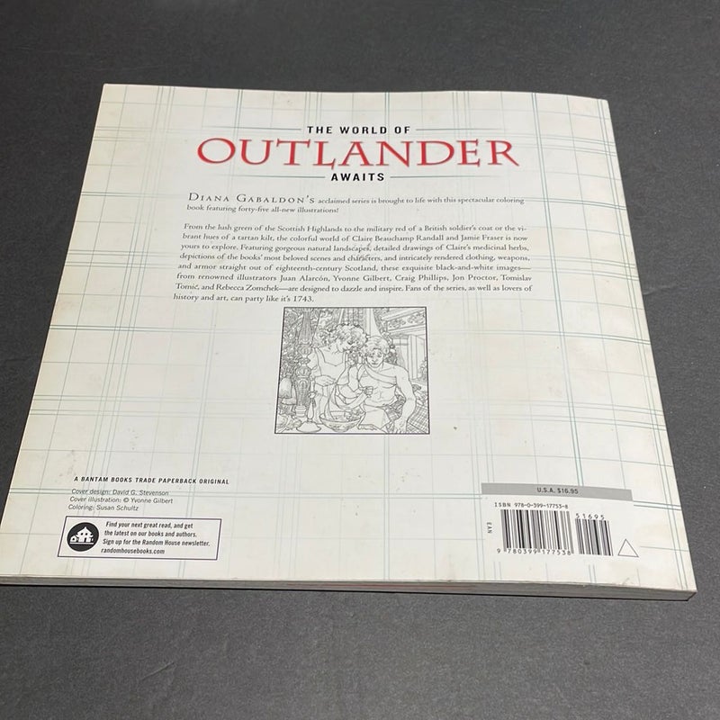 The Official Outlander Coloring Book