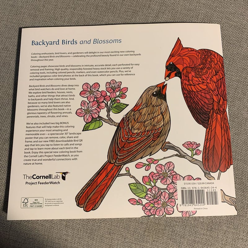 Backyard Birds and Blossoms