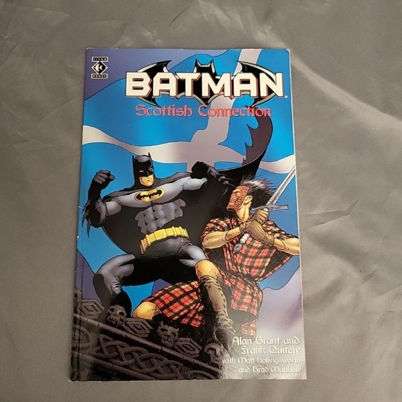 Vintage Batman SCOTTISH CONNECTION - 1998 - Graphic Novel TPB - DC