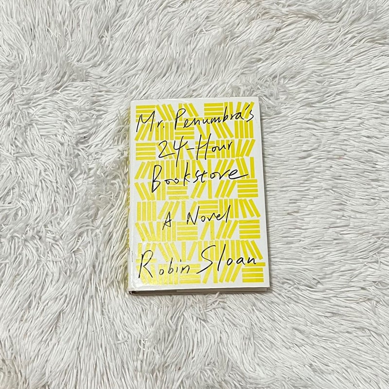 Mr. Penumbra's 24-Hour Bookstore