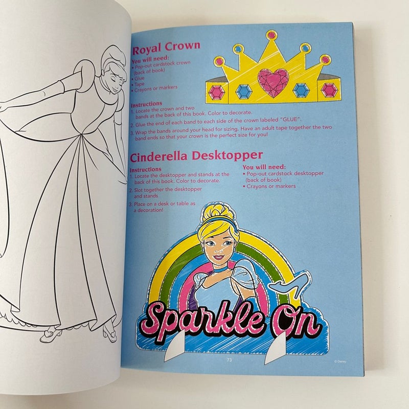 Disney Princess Smile, Sparkle and Shine Activity Book