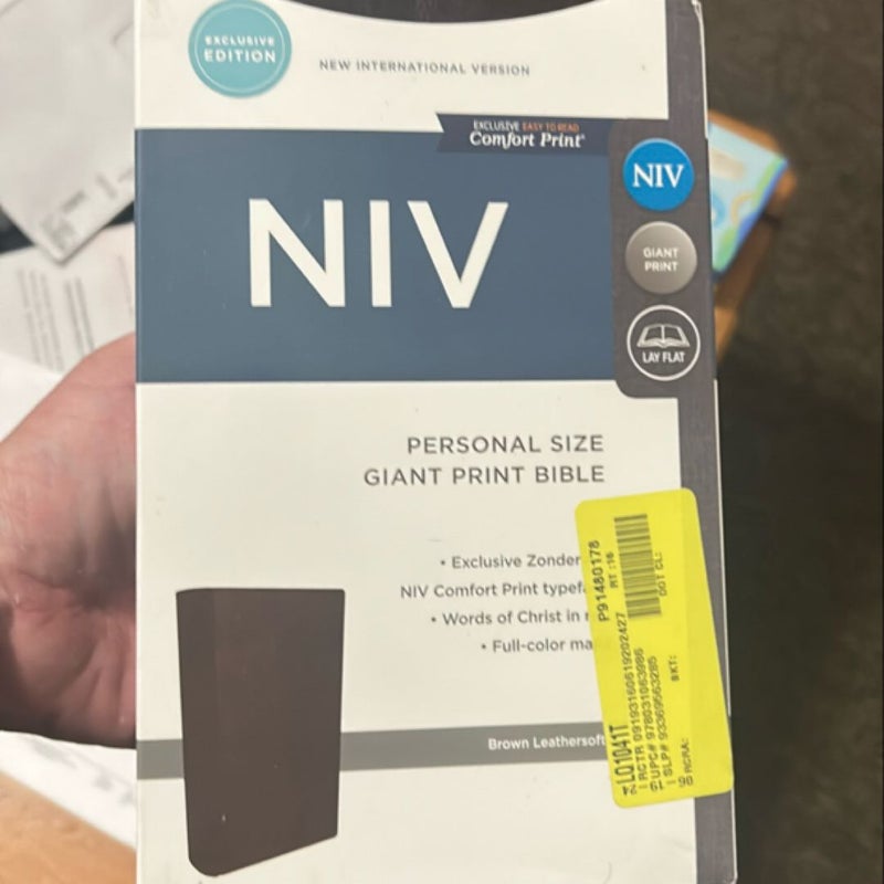 NIV Personal Size Giant Print Bible