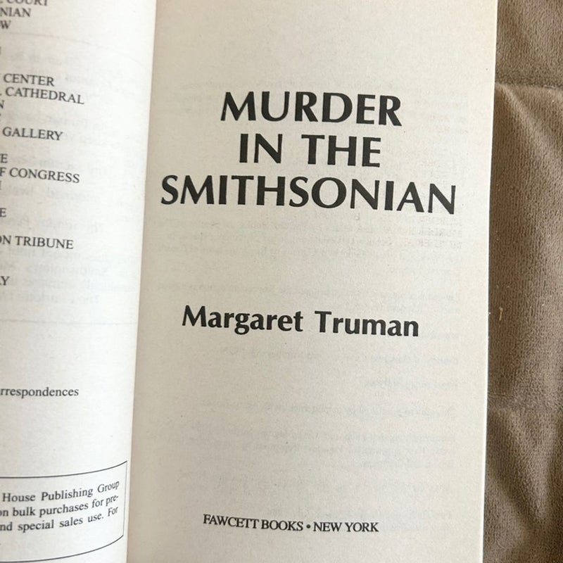 Murder in the Smithsonian