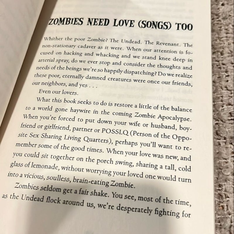 Every Zombie Eats Somebody Sometime *1st edition