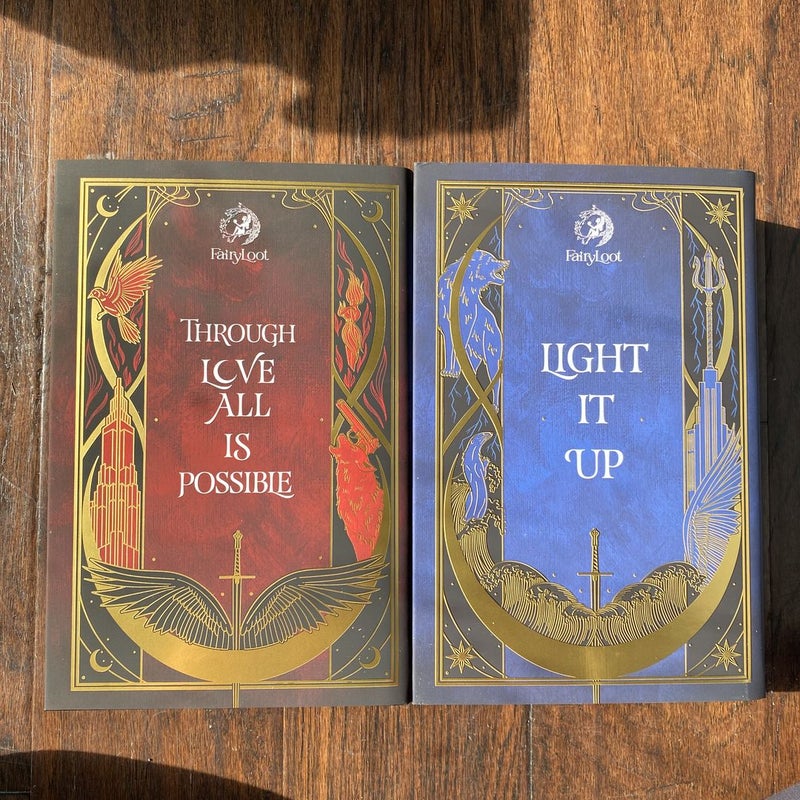 Fairyloot Crescent City duology - special, exclusive editions