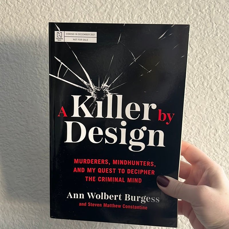 A Killer by Design ARC