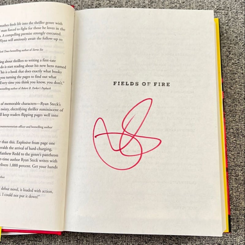 Fields of Fire *Signed