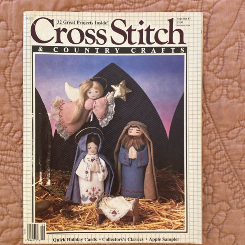 Cross Stitch & Country Crafts Magazine (Sept/Oct 1987)