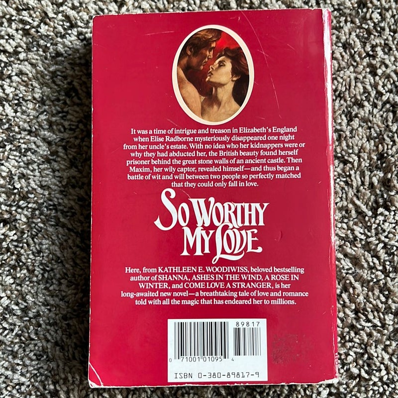 So Worthy My Love (vintage Stepback tradebook)
