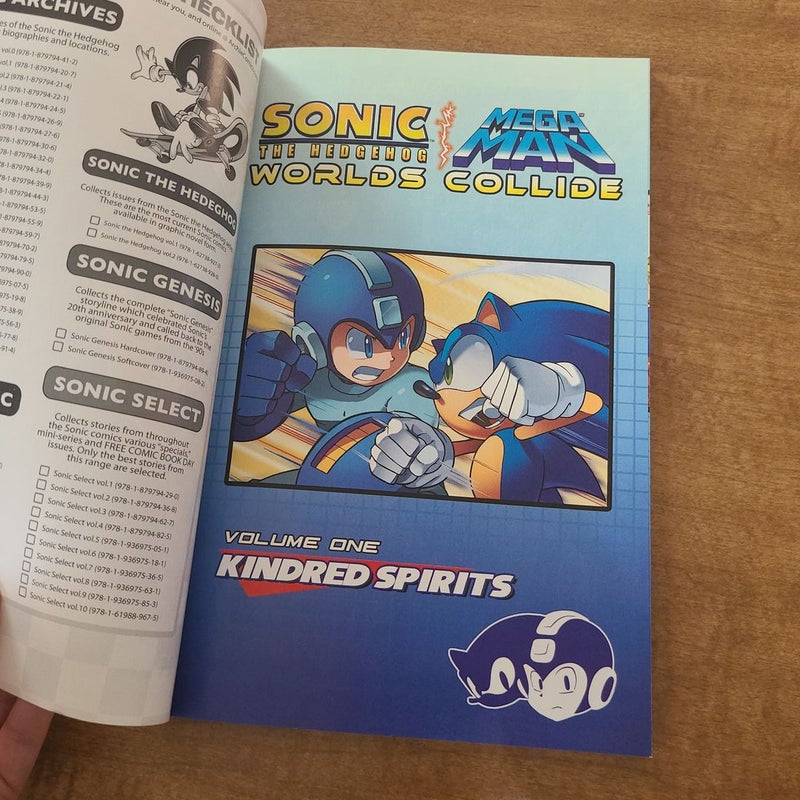 Sonic / Mega Man: Worlds Collide 1
