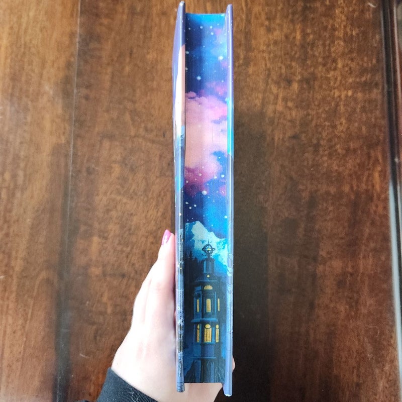 (fairyloot) The City Of Stardust By Georgia Summers, Hardcover 