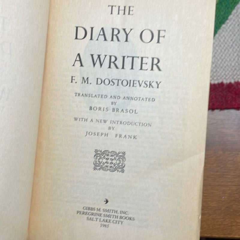 The Diary of a Writer