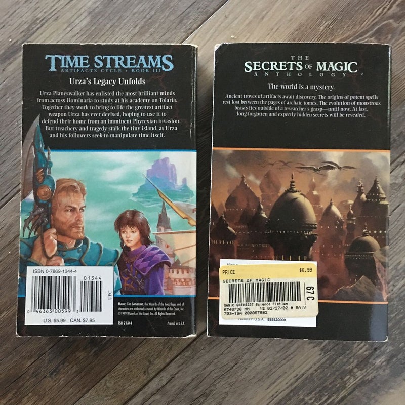 Magic the Gathering Assorted Books - 7 in All
