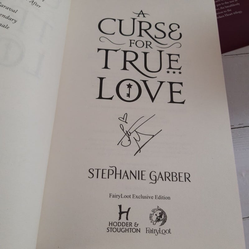 A Curse for True Love (Fairyloot edition, signed)