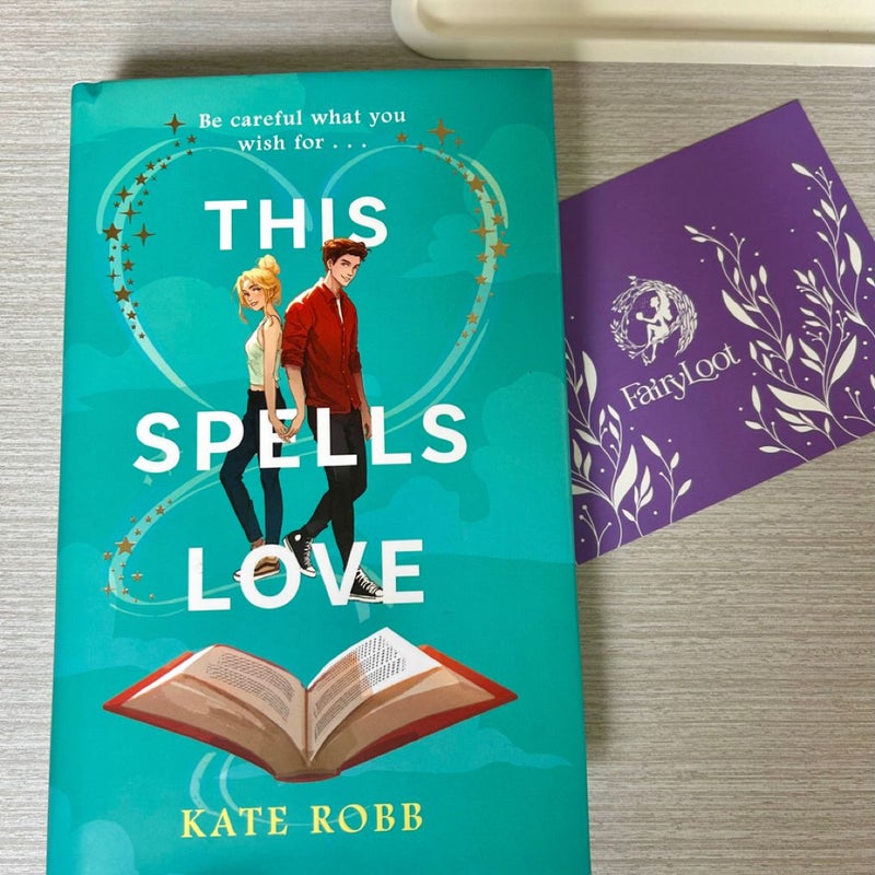 This Spells Love Fairyloot (SIGNED NEW HC)