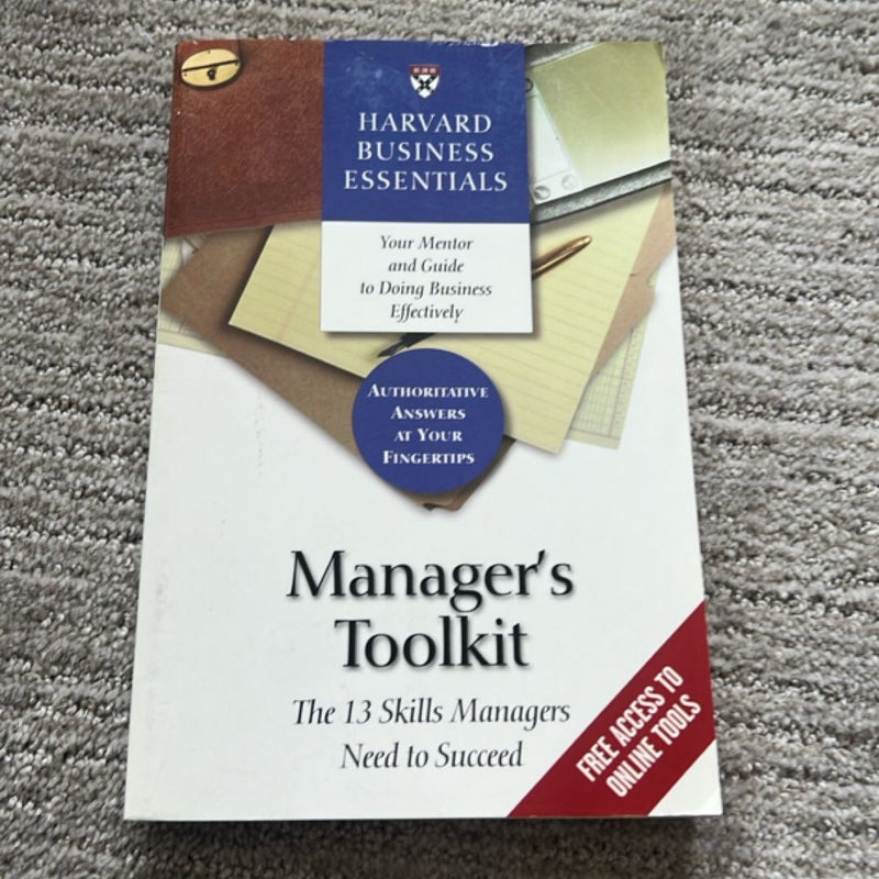 Manager's Toolkit
