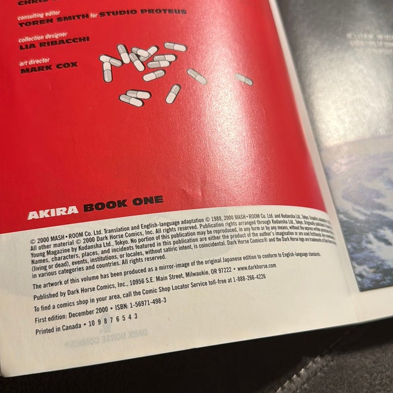 Akira Volume 1