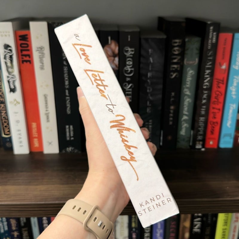 A Love Letter to Whiskey by Kandi Steiner