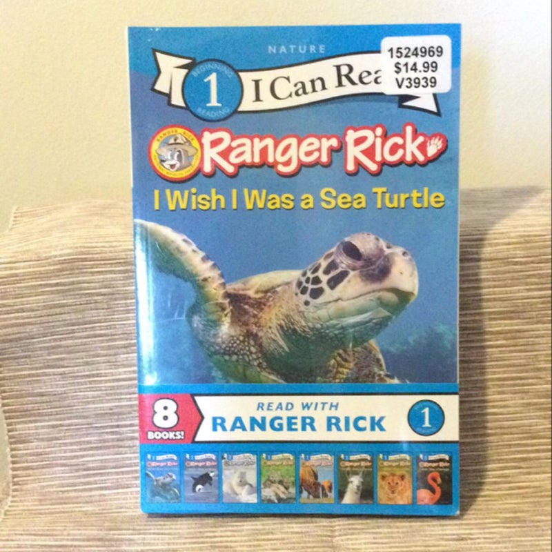 I CAN READ “Ranger Rick”. 8 BRAND NEW, Level 1 Early Readers, original Shrink wrap packaging