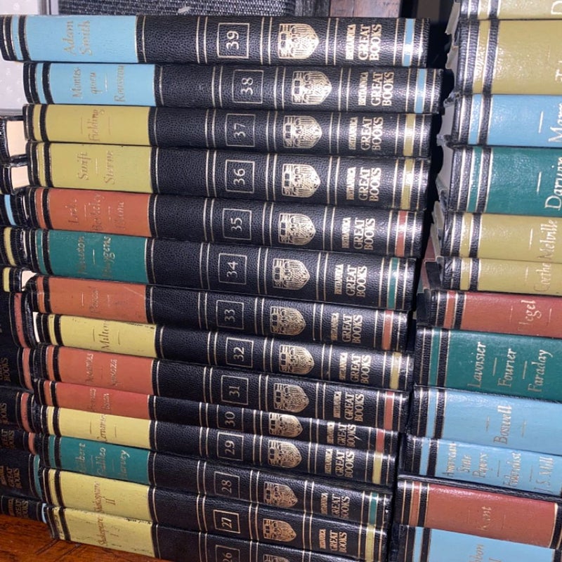 Britannica’s “Great Books Of The Western World” Complete collection + 3 Masterpiece Editions