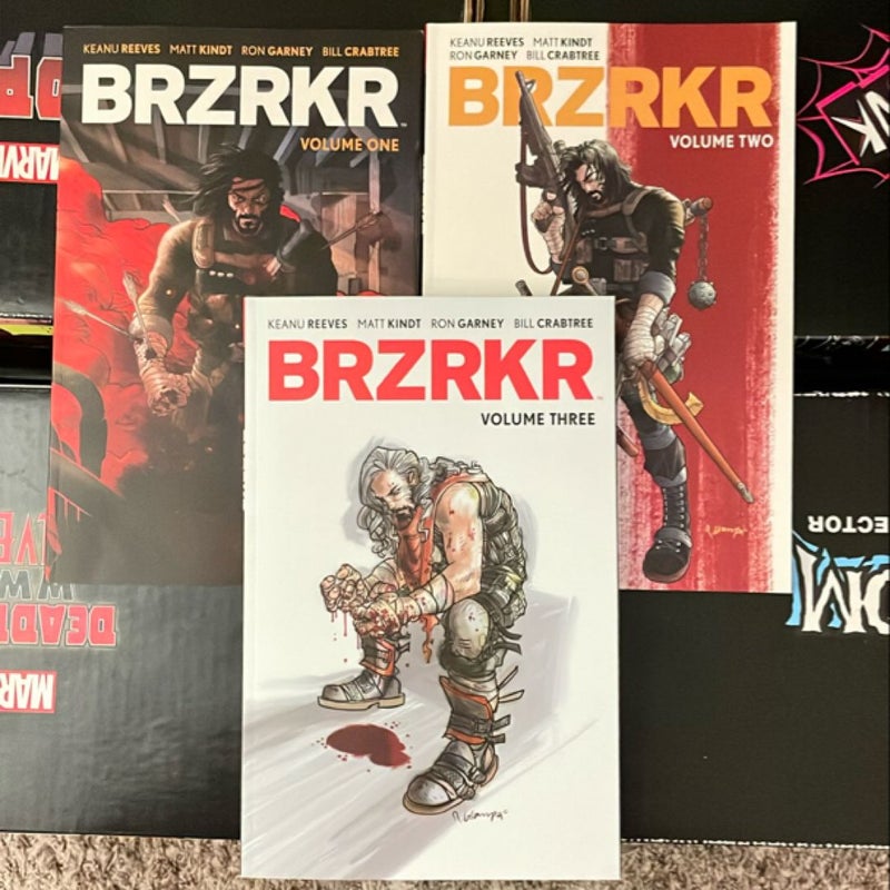 BRZRKR Set Vol. 1-3