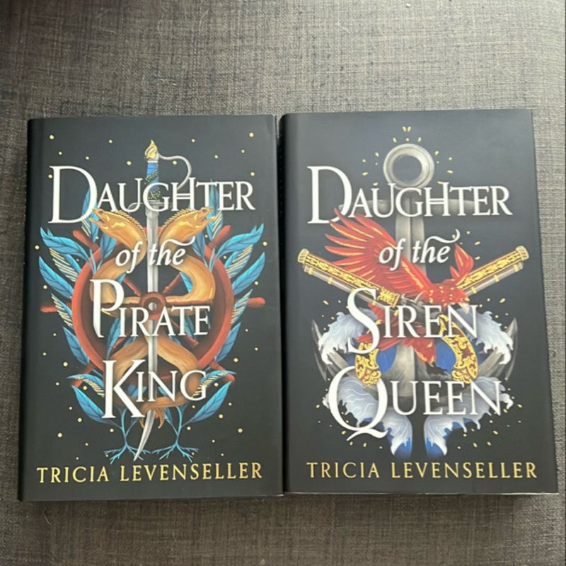 Daughter of the Pirate King & Daughter of the Siren Queen by Tricia Levenseller Fairyloot special edition