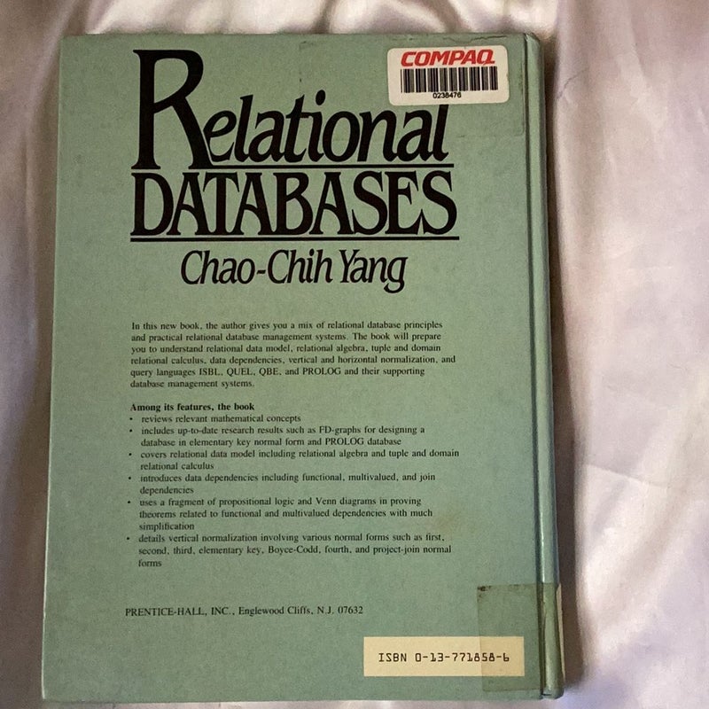 Relational Databases