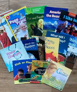 Bundle of (14) Mixed Nonfiction Booms for Kids