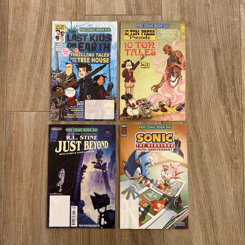 Set of 24 Comics for Kids