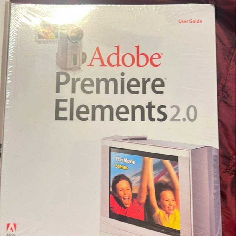 Adobe photoshop software premiere elements 2.0/4.0