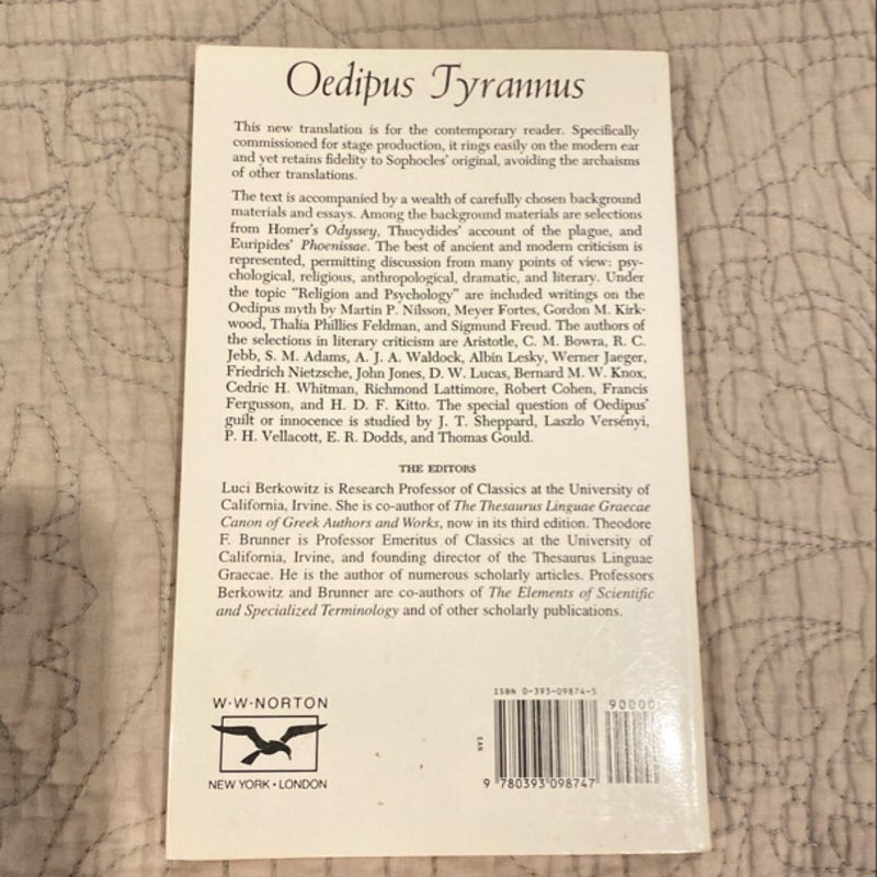 Oedipus Tyrannus