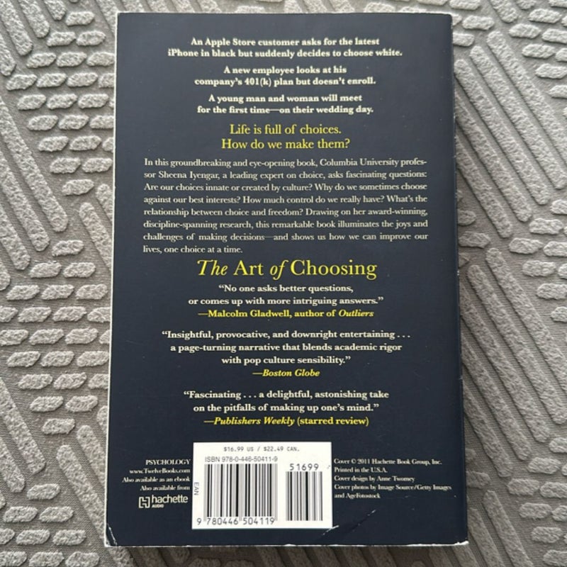 The Art of Choosing