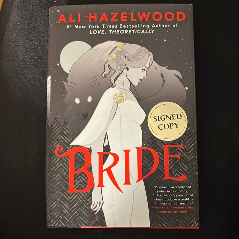 Bride SIGNED by Ali Hazelwood 