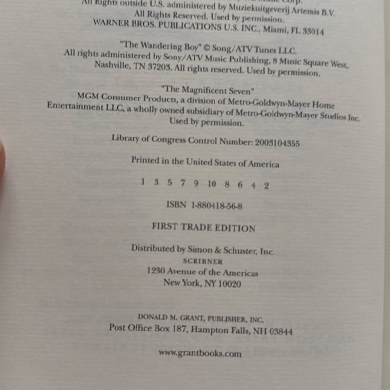 Wolves of the Calla 1st edition, 1st printing