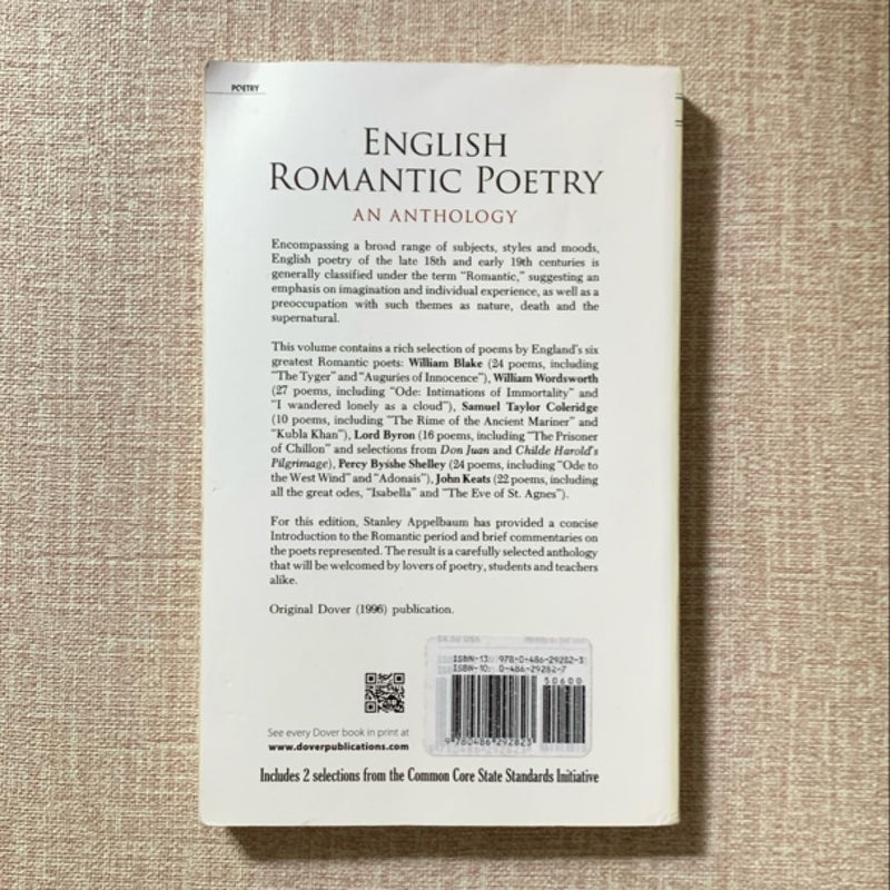 English Romantic Poetry