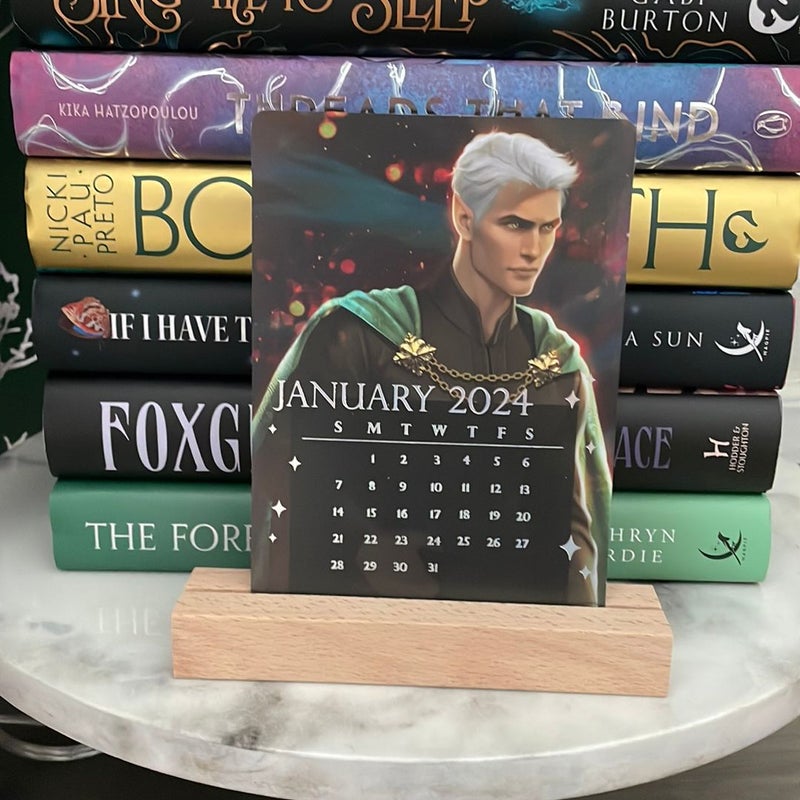 The World of Sarah J Maas Desk Calendar Fairyloot