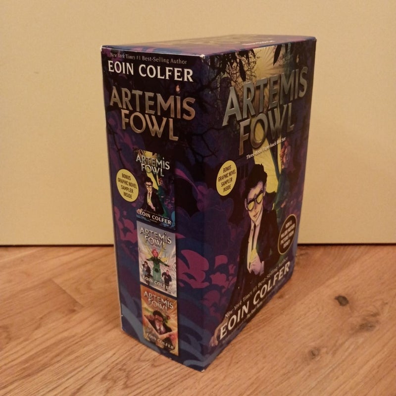 Artemis Fowl 3-Book Paperback Boxed Set (Artemis Fowl, Books 1-3)