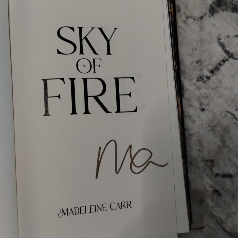 Sky Of Fire  Page & Wick
