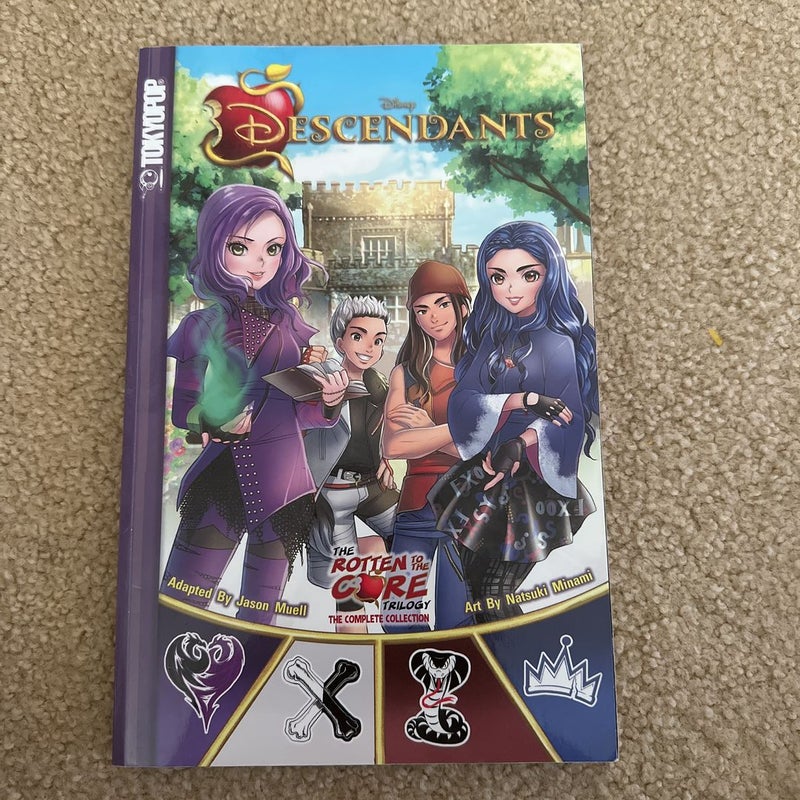 Disney Descendants Rotten To The Core Complete Graphic Novel