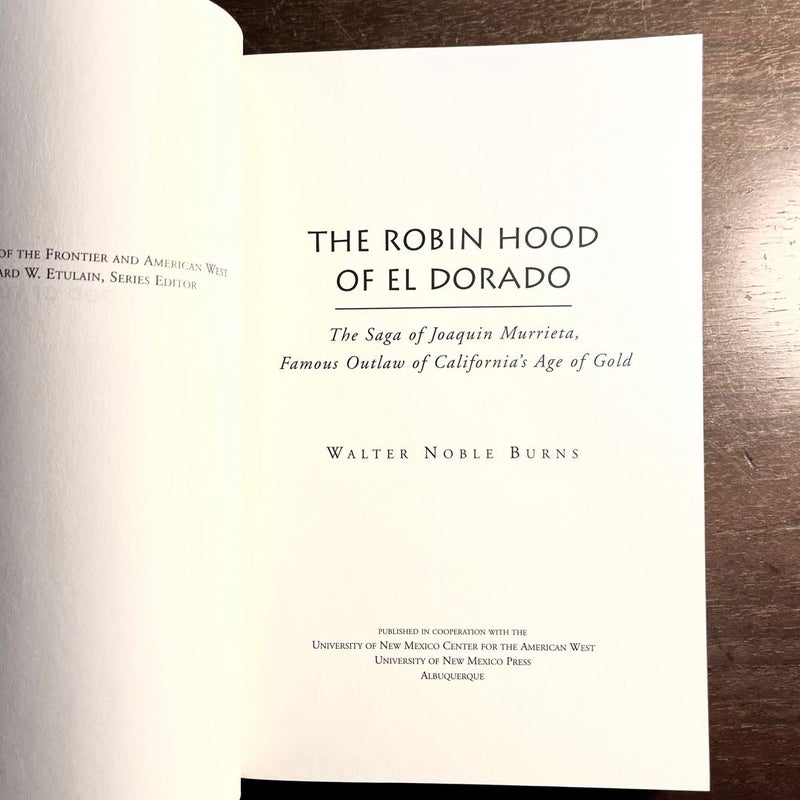 The Robin Hood of El Dorado