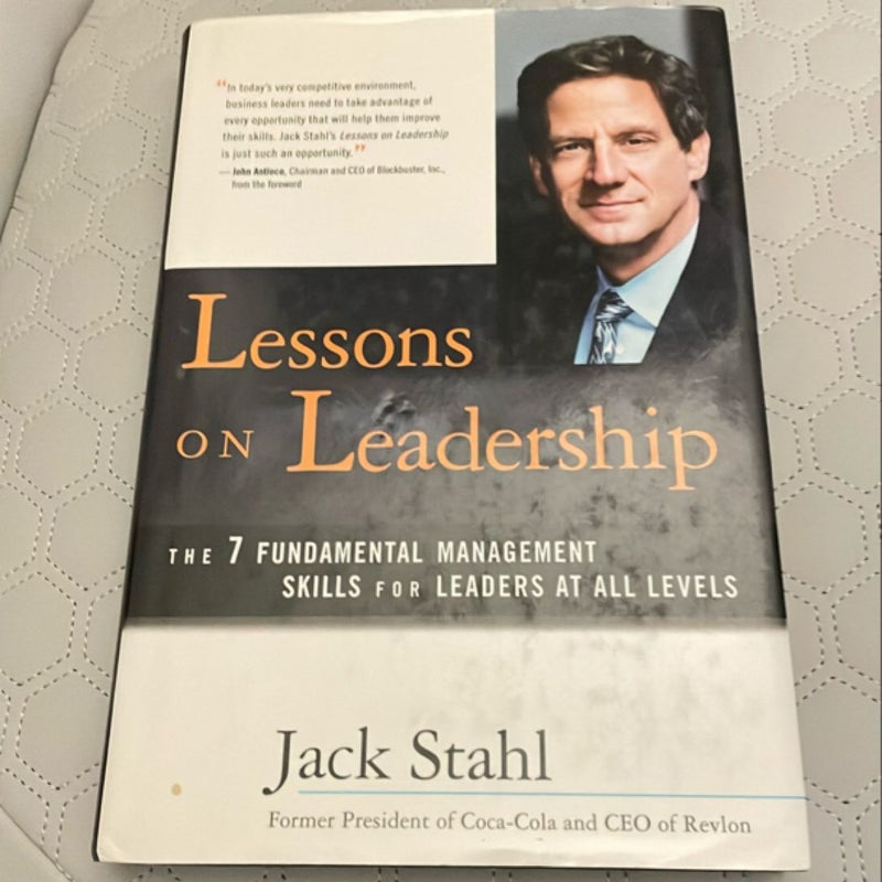 Lessons on Leadership