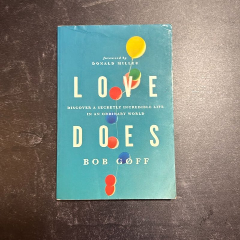Love Does by Bob Goff, Paperback | Pangobooks