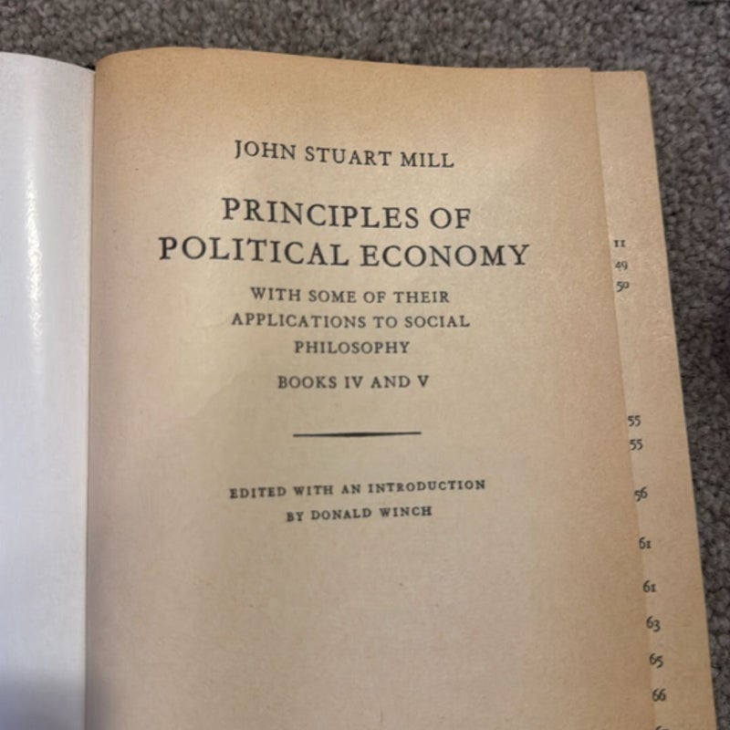 Principles of Political Economy