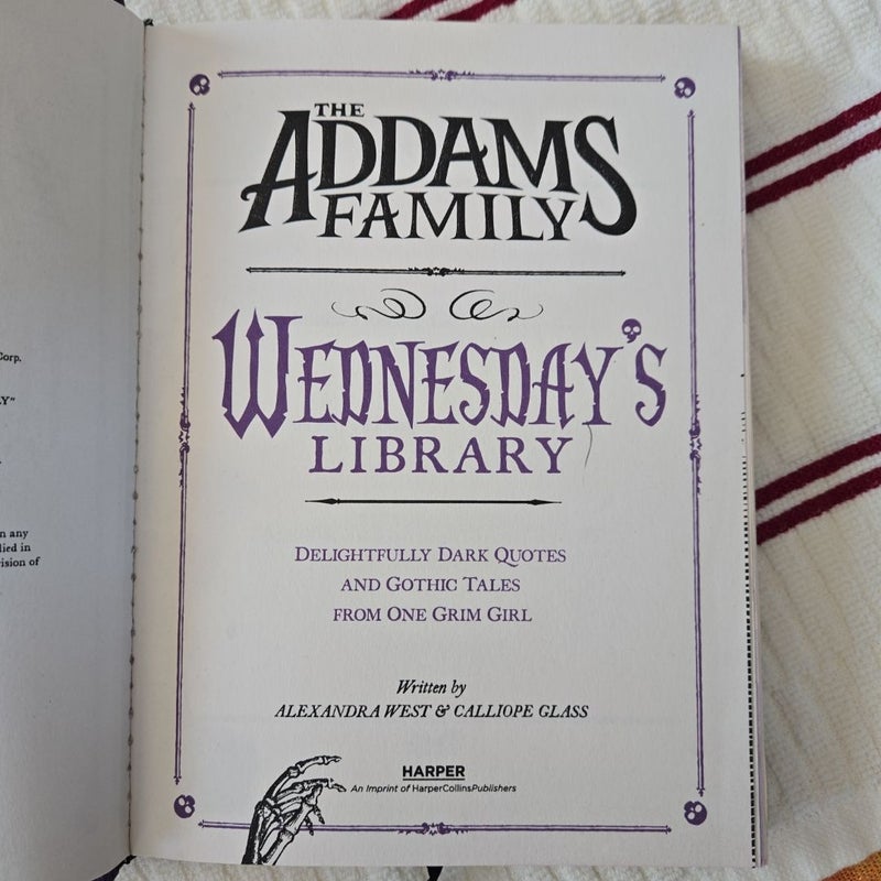 The Addams Family: Wednesday's Library