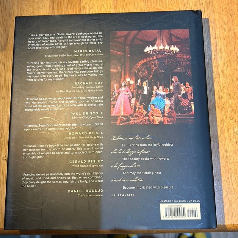 The Opera Lover's Cookbook