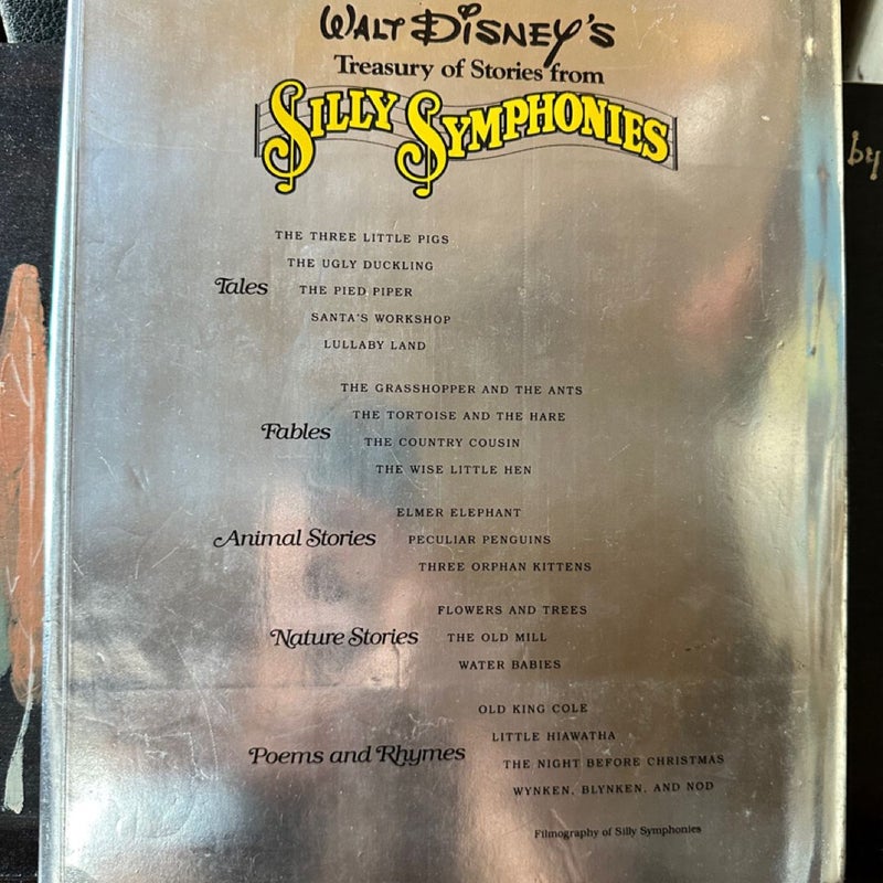 Silly Symphonies : Walt Disney's Treasury of Stories vintage 1981 HCB