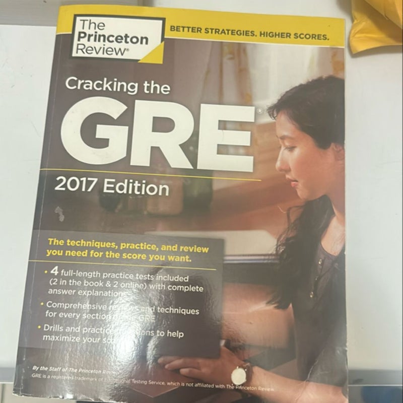 Cracking the GRE with 4 Practice Tests