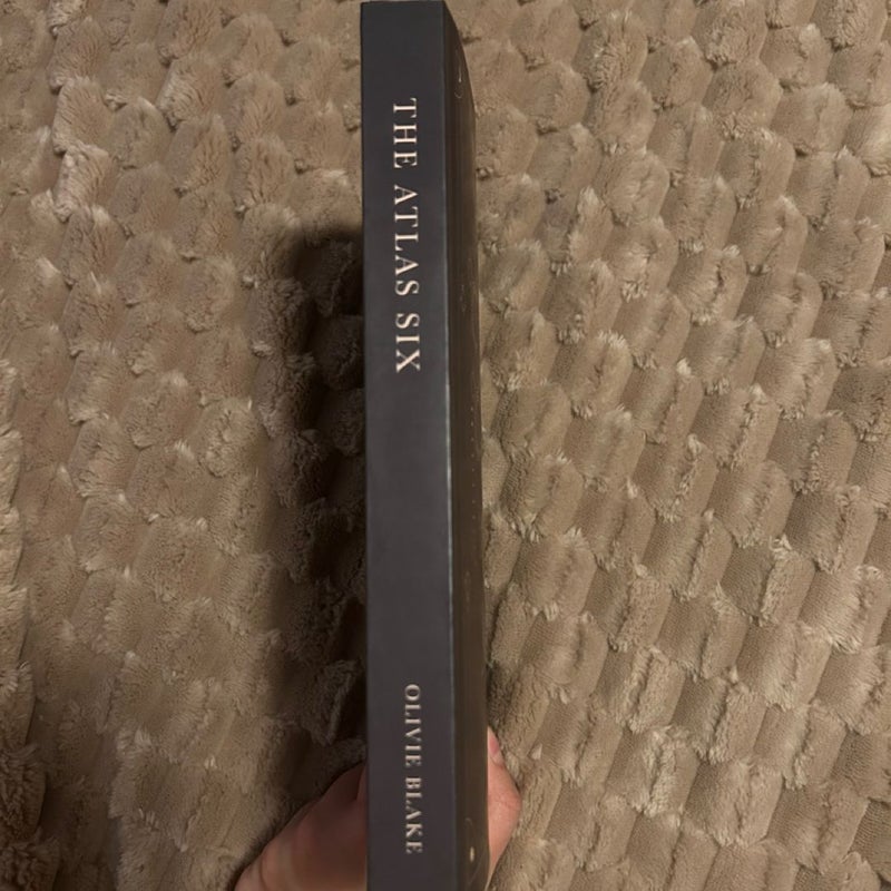 The Atlas Six paperback (self-published) 